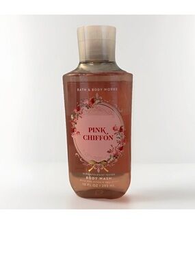 Bath & Body Works Pink Chiffon Body Wash, Factory Sealed, 10 Oz